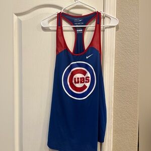 Chicago Cubs Nike Athletic Cut Tank Top, Size L